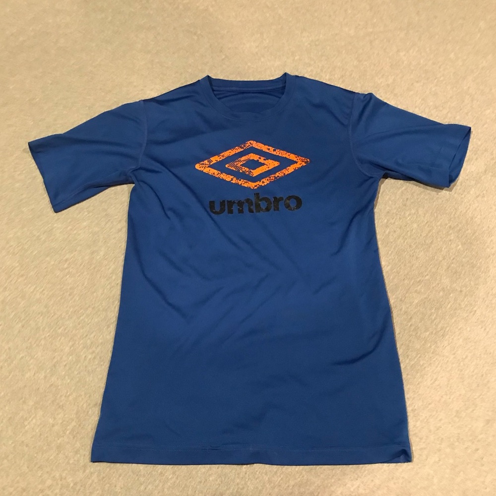 Blue Umbro T-Shirt Kids XL